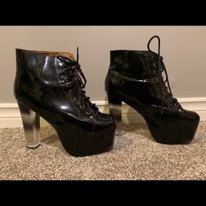 Rare Patent Leather Ombré Jeffrey Campbell Litas